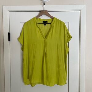 RACHEL Rachel Roy Green Dolman Sleeve Blouse